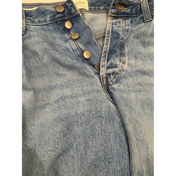 Universal Thread Womens Mid Rise 90s Baggy Studded Side Detail Denim Size 10 - Picture 7 of 7